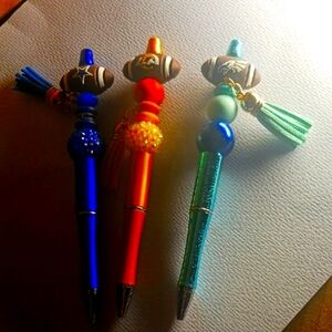 Colorful Pens For Adults And Kids Football Themed Raising Money For 4-H